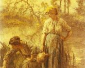 莱昂 奥古斯汀 莱尔米特 : Puiseuses d'Eau